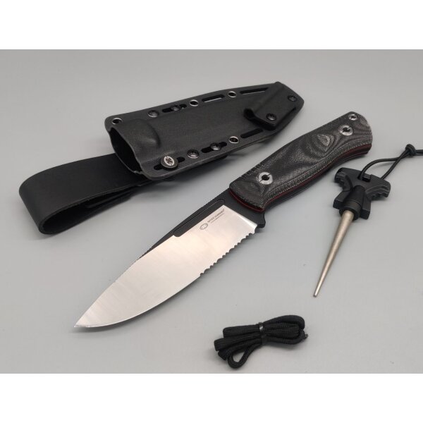 WithArmour Professional Mercenary Fixed Blade Schwarz