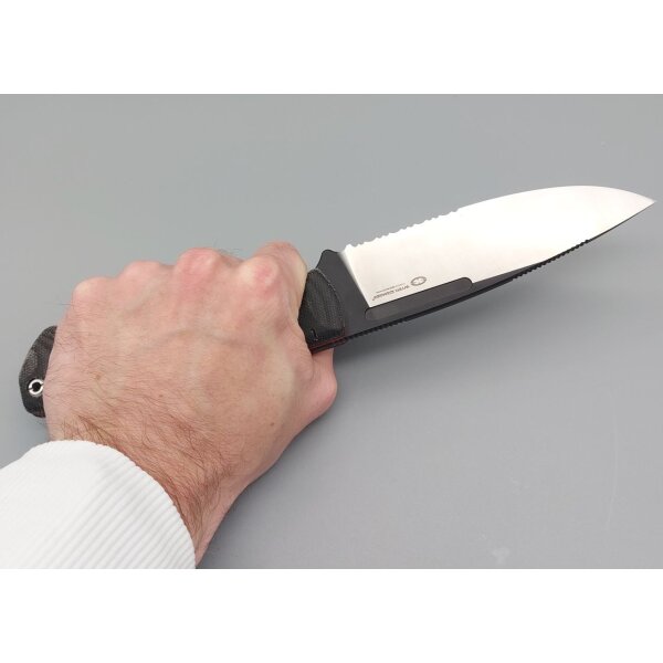 WithArmour Professional Mercenary Fixed Blade Schwarz