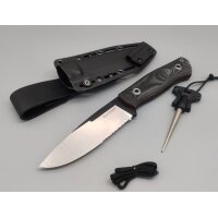 WithArmour Professional Mercenary Fixed Blade Schwarz