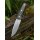 Schnitzel KVIN schwarz braun  fixed Messer Outdoormesser 14C28N Edelstahl Kydexscheide