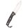 Schnitzel KVIN schwarz braun  fixed Messer Outdoormesser 14C28N Edelstahl Kydexscheide
