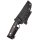 Schnitzel KVIN schwarz braun  fixed Messer Outdoormesser 14C28N Edelstahl Kydexscheide
