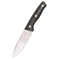 Schnitzel KVIN braun orange fixed Messer Outdoormesser...