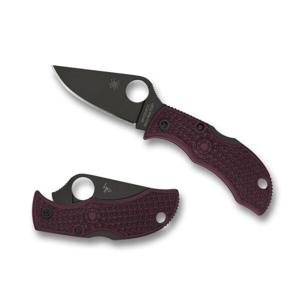 Spyderco Manbug MBBGBKP Burgundy Sprint Run 24 Limited Edition 2024 rot red Micro-Melt PD#1 Stahl Made in Japan 01SP1303