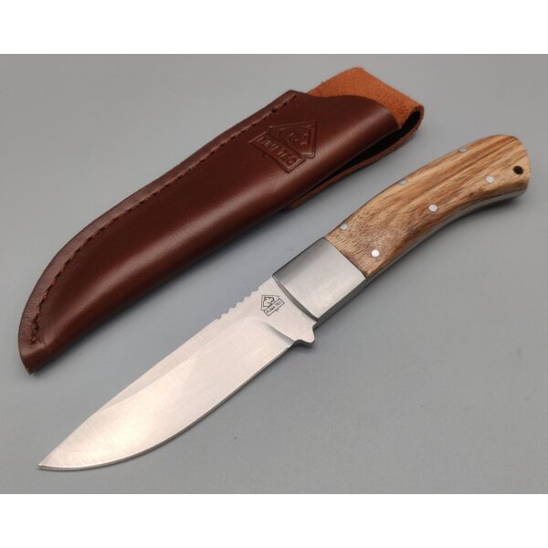 Puma Tec Jagdmesser 420 Stahl Zebranoholz
