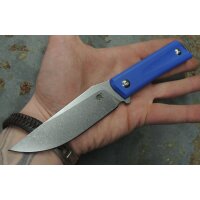 Sanrenmu BLUE S611-7 Messer EDC 8Cr14MoV Stahl G10 Griff...