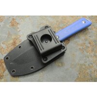 Sanrenmu BLUE S611-7 Messer EDC 8Cr14MoV Stahl G10 Griff Scheide BRANDNEU