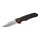 Buck 841 SPRINT PRO Taschenmesser mit S30V Stahl und Carbonfaserschalen kugelgelagert Edelstahlclip in rot