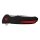 Buck 841 SPRINT PRO Taschenmesser mit S30V Stahl und Carbonfaserschalen kugelgelagert Edelstahlclip in rot