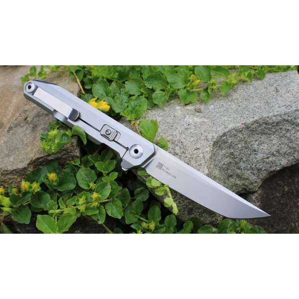 Sanrenmu Messer 1161 Taschenmesser Tanto 14C28N Stahl Betaplus Lock