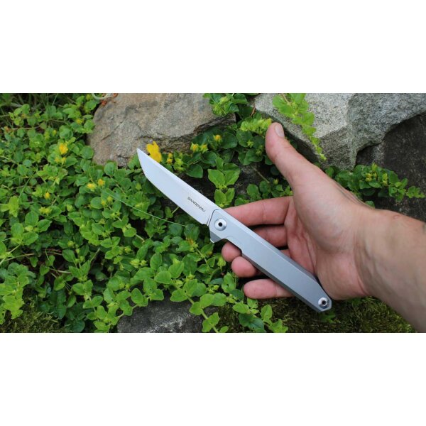 Sanrenmu Messer 1161 Taschenmesser Tanto 14C28N Stahl Betaplus Lock