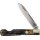 Rough Ryder Damast Cinnamon Bone Stag Messer mit Backlock und Knochengriffschalen Folding Knife Knochen