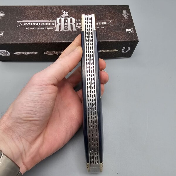 Rough Ryder Rider 30th Anniversary Limited Edition XXL Trapper zum 30. Jubiläum limitiert in Sammlerbox mit Doppelplatine und Micarta