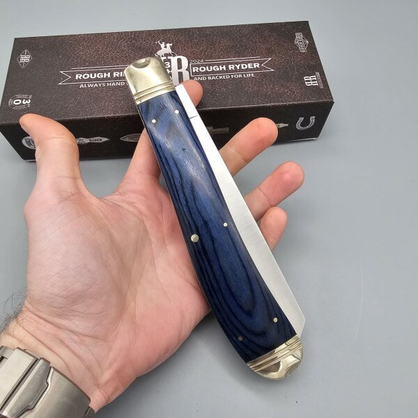Rough Ryder Rider 30th Anniversary Limited Edition XXL Trapper zum 30. Jubiläum limitiert in Sammlerbox mit Doppelplatine und Micarta