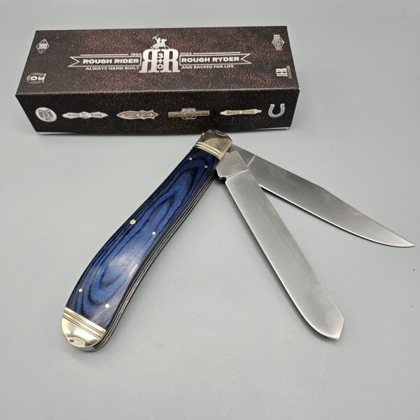 Rough Ryder Rider 30th Anniversary Limited Edition XXL Trapper zum 30. Jubiläum limitiert in Sammlerbox mit Doppelplatine und Micarta