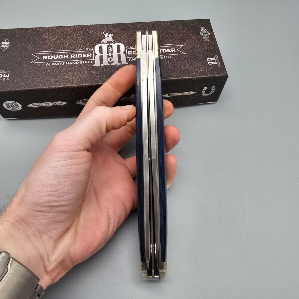 Rough Ryder Rider 30th Anniversary Limited Edition XXL Trapper zum 30. Jubiläum limitiert in Sammlerbox mit Doppelplatine und Micarta