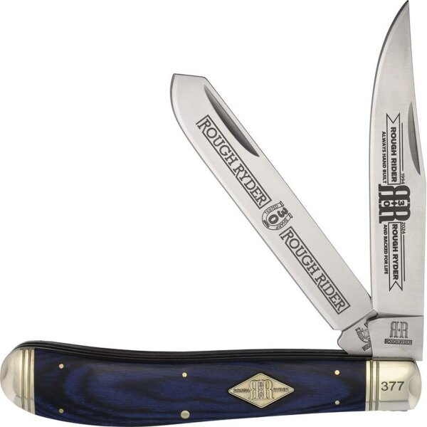 Rough Ryder Rider 30th Anniversary Limited Edition XXL Trapper zum 30. Jubiläum limitiert in Sammlerbox mit Doppelplatine und Micarta
