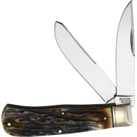 Rough Ryder Trapper Cinnamon Bone Knochen Messer...