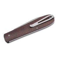 Böker Solingen Coffin Jute Micarta MagnaCut Stahl...