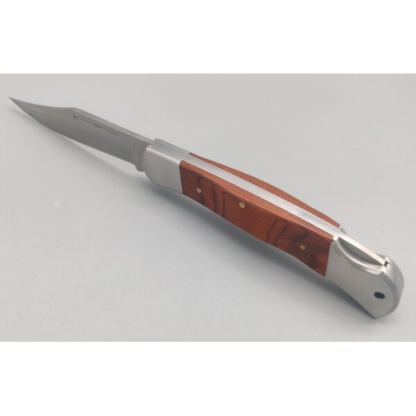 Herbertz CJH Taschenmesser mit Pakkaholz 420 Stahl und Backlock B-WARE