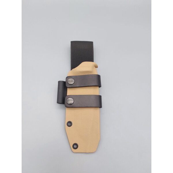 Kydexscheide desert sand für Joker Nomad mit Feuerstarteradapter Kydex