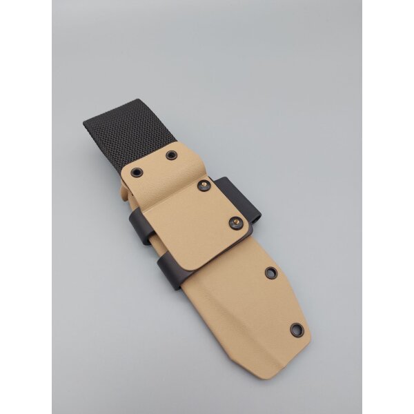 Kydexscheide desert sand für Joker Nomad mit Feuerstarteradapter Kydex