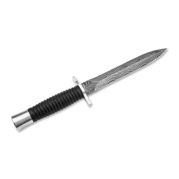 Böker Solingen Acht-Acht Flak Damast Dolch Sammlermesser Made in Solingen Lederscheide 121508DAM