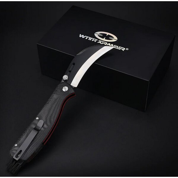 Witharmour Professional Porcini BK Tactical Mushroom Knife Pilzmesser Slipjoint