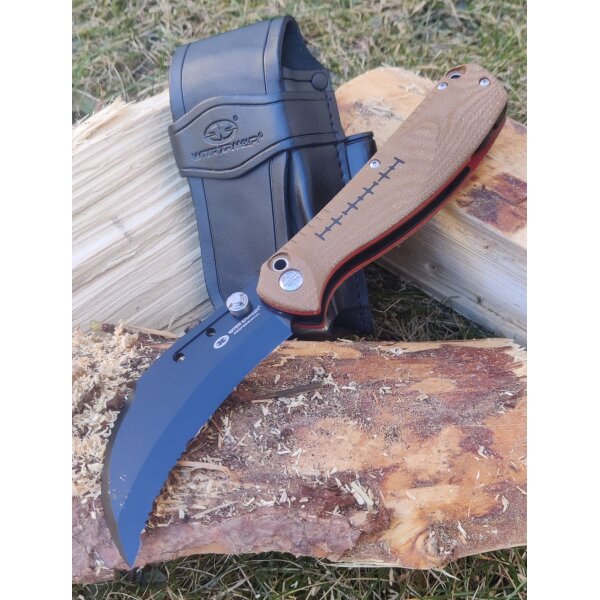 Witharmour Professional Porcini TN Tactical Mushroom Knife Pilzmesser Slipjoint