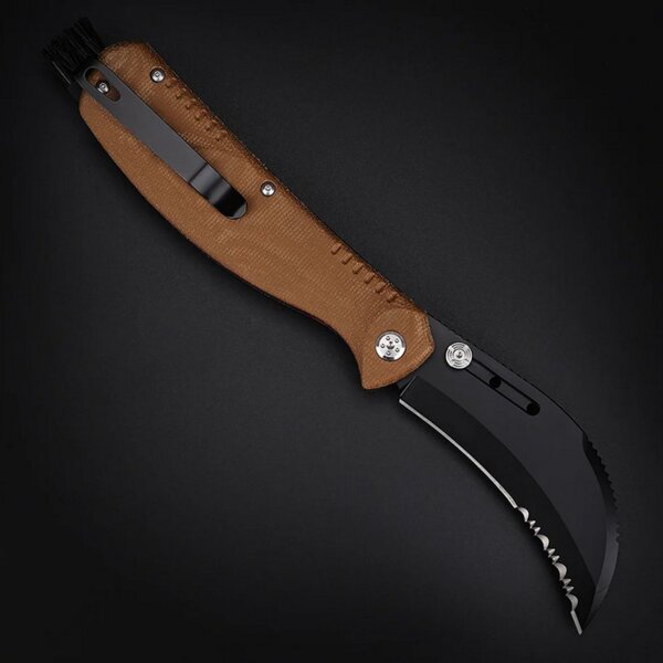 Witharmour Professional Porcini TN Tactical Mushroom Knife Pilzmesser Slipjoint