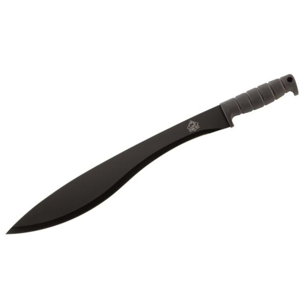 PUMA TEC Machete schwarz AISI 420 Stahl Gummigriff Nylonscheide