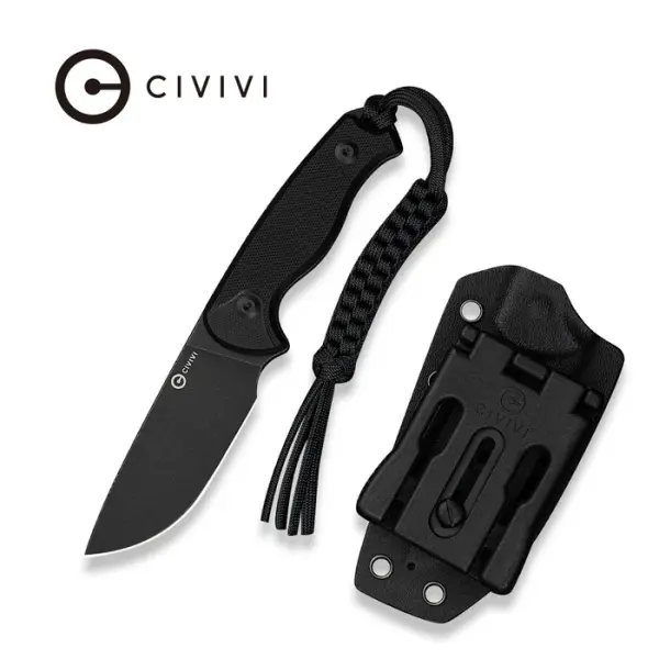 CIVIVI Timberbark Black G10 14C28N Stahl G10 Griff