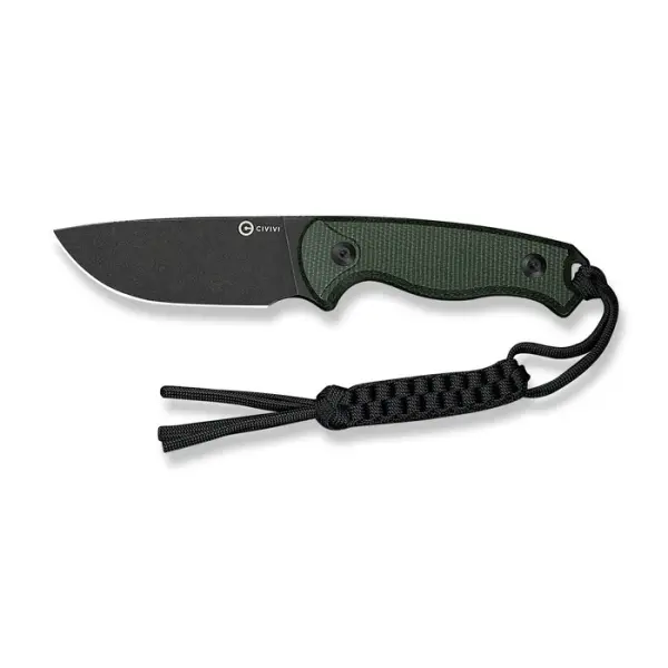 CIVIVI Timberbark Green Canvas Micarta 14C28N Stahl