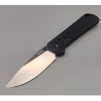 SRM Knives 168L-GB2 Ambi Lock Folder Black Satin
