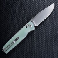 SRM Knives 258L-GC Terrier Ambi Lock Folder Jade D2 Stahl...