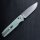 SRM Knives 258L-GC Terrier Ambi Lock Folder Jade D2 Stahl G10 Griff