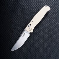SRM Knives 255L-GT Medal Ambi Lock Folder weiß G10...
