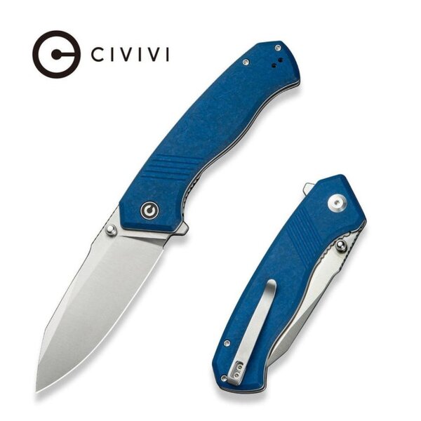 CIVIVI Placoid Flipper & Thumb Stud Knife G10 Handle 3.67" 14C28N Blade