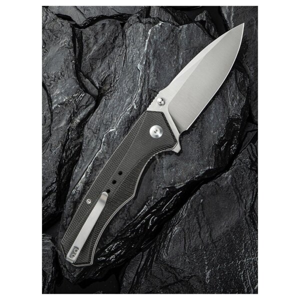 CIVIVI Photonix Taschenmesser 14C28N Stahl Satin Canvas Micarta Green grün