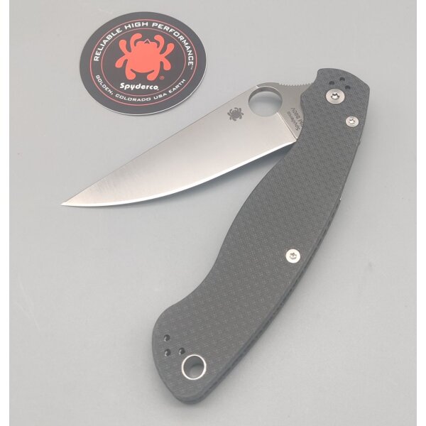 Spyderco Military 2 Limited Edition Carbon Fiber CPM S90V Stahl Sprint Run 01SP1251