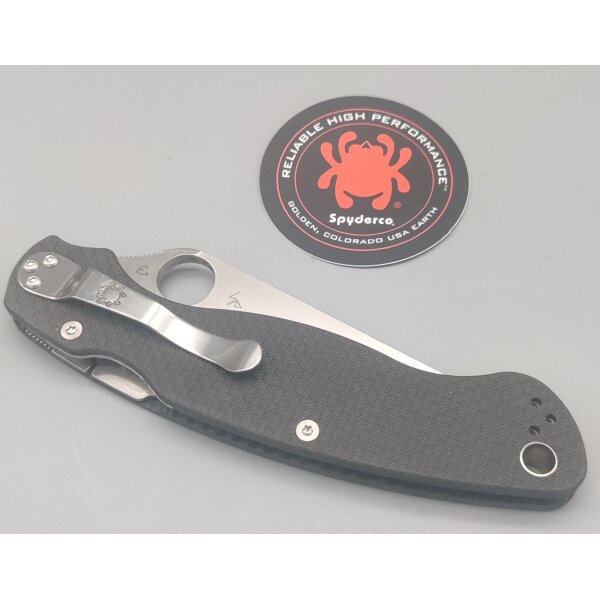 Spyderco Military 2 Limited Edition Carbon Fiber CPM S90V Stahl Sprint Run 01SP1251