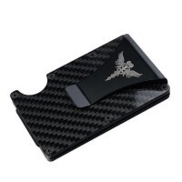 Viperade C9 Carbon Fiber EC Karten Halter Wallet mit Clip...