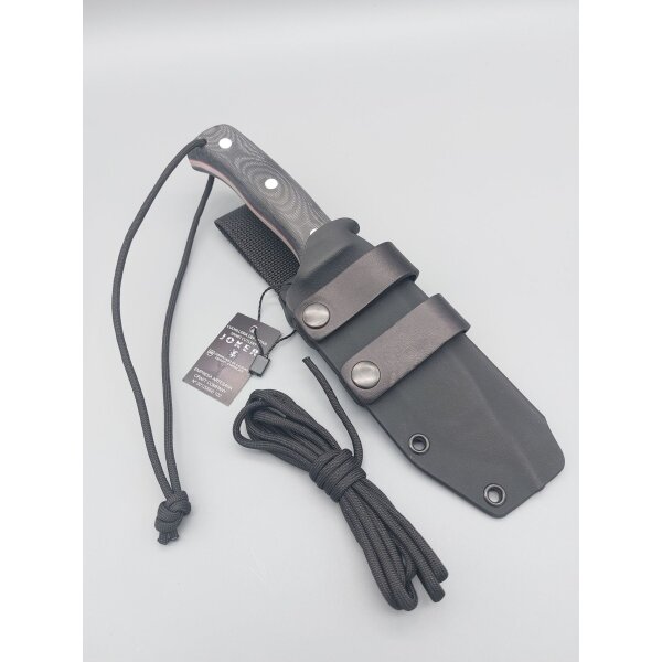 Joker Nomad N695 Micarta schwarz mit Kydexscheide Kydex