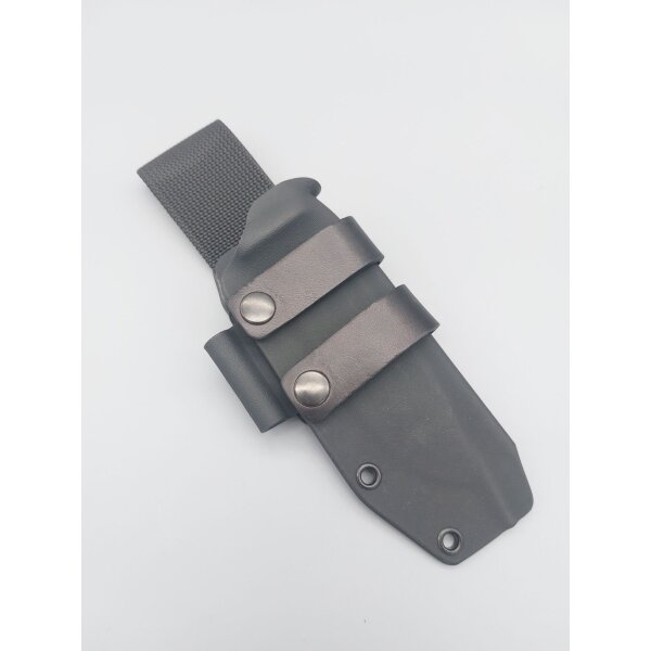 Kydexscheide schwarz black für Joker Nomad mit Feuerstarteradapter Kydex
