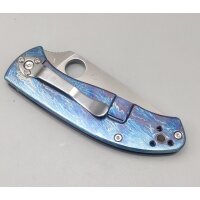 Spyderco Tenacious Titanium R.I.L. Disarray Finish D2...