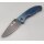 Spyderco Tenacious Titanium R.I.L. Disarray Finish D2 Black Blade PlainEdge C122TIBLBKD2P