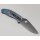 Spyderco Tenacious Titanium R.I.L. Disarray Finish D2 Black Blade PlainEdge C122TIBLBKD2P