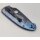 Spyderco Tenacious Titanium R.I.L. Disarray Finish D2 Black Blade PlainEdge C122TIBLBKD2P