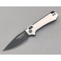Real Steel RSK Vis Black PVD White G10 12C27 Stahl
