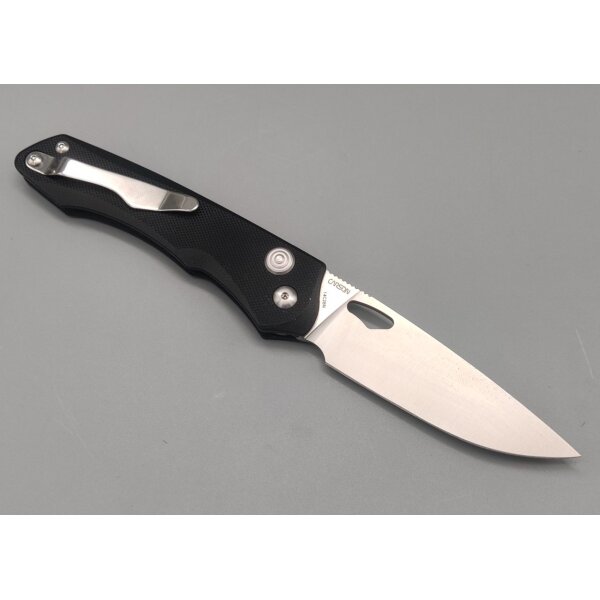 Real Steel Griffin Pro G10 Black Satin 14C28N Stahl